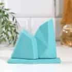 Набор солонка и перечница "Геометрия", голубой, 13,5х10,5 см  5572686, норма - фото 1 - миниатюра