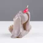 Свеча фигурная «Кролик с конфетой» 7,5х6 см, 43 г 9083769, норма - фото 4 - миниатюра