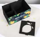 Органайзер с отделом для салфеток "Лимоны" 21,2х11,6х14,2 см, разборный  4237509, норма - фото 2 - миниатюра