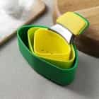 Набор для приготовления на пару 3 шт. 16х13,5х6,5 см, цвет МИКС  7092522, норма - фото 1 - миниатюра