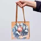 Пакет квадратный "Лучший во всем" 20х20х20 см 9864981, норма - фото 1 - миниатюра