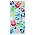 Полотенце Love Life "Пираты" 70*140 см, велюр/махра 340гр/м2, 100% хлопок 7364338, норма - фото 1 - миниатюра