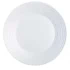 ТАРЕЛКА HARENA WHITE 19СМ ДЕСЕРТНАЯ (L2786), норма - фото 1 - миниатюра