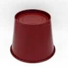 Ведро для льда Color 6 л/ 25х19,5 см, цв. бордовый 7648967, норма - фото 2 - миниатюра