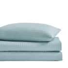 Простынь 180X240 Arya Полосатый Сатин Otel Мятный, норма - фото 1 - миниатюра