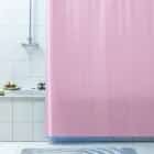 Штора для ванной комнаты 180х200 Rigone роз., норма - фото 1 - миниатюра