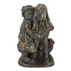 Статуэтка "Девочка с собакой" 22 см (арт. 22594 АБр), норма - фото 1 - миниатюра