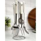 Набор кухонных принадлежностей "Соната" 6 предметов на подставке 4453196, норма - фото 1 - миниатюра