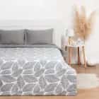 Покрывало "Этель" "Листопад" 200*240 см, цв.синий, 100%хлопок, 300гр/м2 7548519, норма - фото 2 - миниатюра