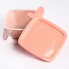 Тарелка детская с крышкой Lalababy Play with Me Birdie (арт. 1343 карамельный), норма - фото 1 - миниатюра