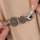 Подхват для штор Жемчуг металл 31,5см 1шт. серебряный 7867300, норма - фото 3 - миниатюра