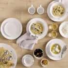 НАБОР ОБЕДЕННЫЙ "БЕЛАЯ КОЛЛЕКЦИЯ" 18 ПРЕДМЕТОВ П/У., норма - фото 2 - миниатюра