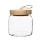 Банка "Woody" 576 мл с бамбуковой крышкой (43573 SL/St), норма - фото 1 - миниатюра
