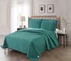 Покрывало Молли (малахит) 160х220см., норма - фото 1 - миниатюра