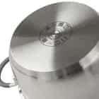 Кастрюля с 2-мя носиками с крышкой 2,8л "ИДЕАЛ" с силикон. ручками (арт. ID-2028), норма - фото 5 - миниатюра