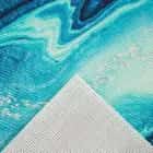 Салфетка для стола "Мрамор" ПВХ, 40х29 см  5387112, норма - фото 2 - миниатюра