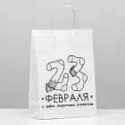 Пакет подарочный «Защитник» 24х10х30 см 5926941, норма - фото 1 - миниатюра