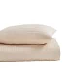 Комплект наволочек 50*70 Arya Полосатый Сатин 2 Пр. Otel Бежевый, норма - фото 1 - миниатюра