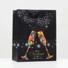 Пакет ламинированный "Бокалы" 11,5x14,5x6 6854298, норма - фото 1 - миниатюра