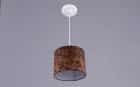 Светильник потолочный с абажуром 1*60*Е27 (РС21108 WT/1P), норма - фото 1 - миниатюра
