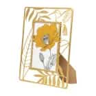 Фоторамка "Экзотика" Д190 Ш10 В240, металл золотой, норма - фото 1 - миниатюра