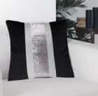 Наволочка Arya 45x45 Preto, норма - фото 1 - миниатюра