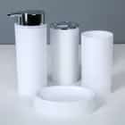 Набор для ванной "Сильва" 6 предметов, белый 4098369, норма - фото 2 - миниатюра