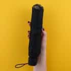 Зонт женский мех. "Золотые перья", 8 спиц, d=95, цвет чёрный   9468101, норма - фото 2 - миниатюра