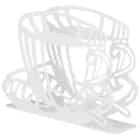 Салфетница "Доброе утро" 12*3*9 см, бел. (арт. 898-185), норма - фото 2 - миниатюра