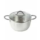 Кастрюля с 2-мя носиками с крышкой 4,9л "ИДЕАЛ" с силикон. ручками (арт. ID-2449), норма - фото 6 - миниатюра