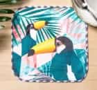 Полотенце микрофибра "Тукан" 20х20 см, 400 гр/м2   3469069, норма - фото 1 - миниатюра