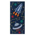 Полотенце Love Life "Космос" 70*140 см, велюр/махра 340гр/м2, 100% хлопок 7364339, норма - фото 1 - миниатюра