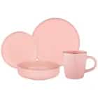Набор обеденный Bronco "Solo" на 4 персоны 16 пр., пудровый (кор=2наб.) (арт.577-153), норма - фото 1 - миниатюра