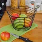 Корзина для фруктов 20х20х13 см, цвет черный 3752548, норма - фото 3 - миниатюра