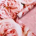 Бумага упаковочная глянцевая двухстороняя "Пионы" 50х70 см 6490257, норма - фото 1 - миниатюра