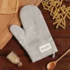 Варежка-прихватка Доляна "Душевная кухня" 20х28 см, 50% хл, 50% пэ, рогожка 158 г/м2 9462712, норма - фото 1 - миниатюра