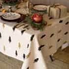 Скатерть "Доляна" Christmas mood 146х180 см, 100%хл, рогожка 164 г/м2 4980242, норма - фото 2 - миниатюра