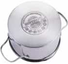 Кастрюля 2,6 л/ 18 см со сливом, нерж. сталь (арт.НМ 5618), норма - фото 2 - миниатюра