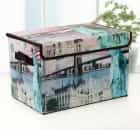 Короб для хранения с крышкой 38х25х25 см "Страны" 2556827, норма - фото 2 - миниатюра