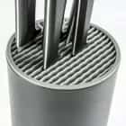 Набор ножей TimA "BlackSet" 5 шт. на подставке (арт. BS-ST1), норма - фото 2 - миниатюра