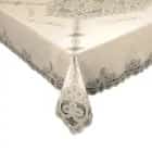 Скатерть готовая Ажурная Legend прям. 130х160 см., беж., норма - фото 1 - миниатюра