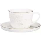 Чайная пара Bronco "Gold" 200 мл (кор=32наб.) (арт.263-1077), норма - фото 1 - миниатюра