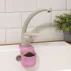 Подставка для губки Доляна "Базис" 18х8х3,5 см, цвет розовый 4135038, норма - фото 1 - миниатюра