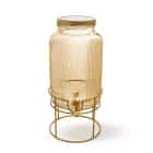 Диспенсер для напитков 5800 мл с подставкой (стекло) (арт. 16396), норма - фото 1 - миниатюра