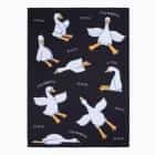 Плед "Этель" Гусь-обнимусь, 75х100 см, 100% полиэстер, флис 190г/м2 10356963, норма - фото 1 - миниатюра