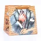 Пакет квадратный "Лучший во всем" 20х20х20 см 9864981, норма - фото 2 - миниатюра