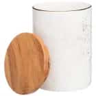 Банка с дерев. крышкой Bronco "Gold" 16*11 см 1160 мл (кор=16шт.) (арт.263-1086), норма - фото 2 - миниатюра