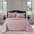 Покрывало Шармель (пепел роза) 230х250см., норма - фото 1 - миниатюра