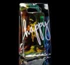 Пакет из голографического пластика «Happy», 13х23х6 см   4439394, норма - фото 1 - миниатюра