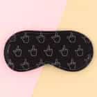 Маска для сна "Фак" 19,3х9,5 см 9112981, норма - фото 1 - миниатюра